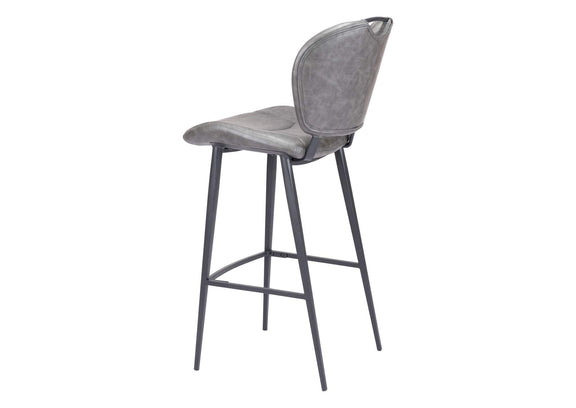 109340 Terrence Barstool Vintage Gray