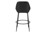 110075 Vila Barstool (Set Of 2) Black