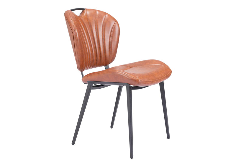 109337 Terrence Dining Chair (Set Of 2) Vintage Brown