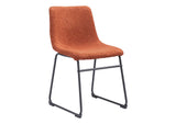 109680 Smart Dining Chair (Set Of 2) Burnt Orange