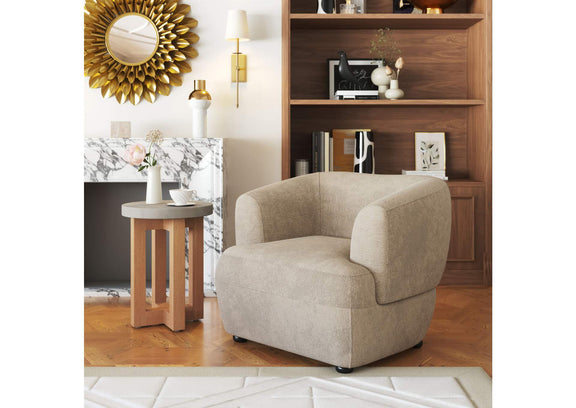 110007 Bekker Accent Chair Golden Beige