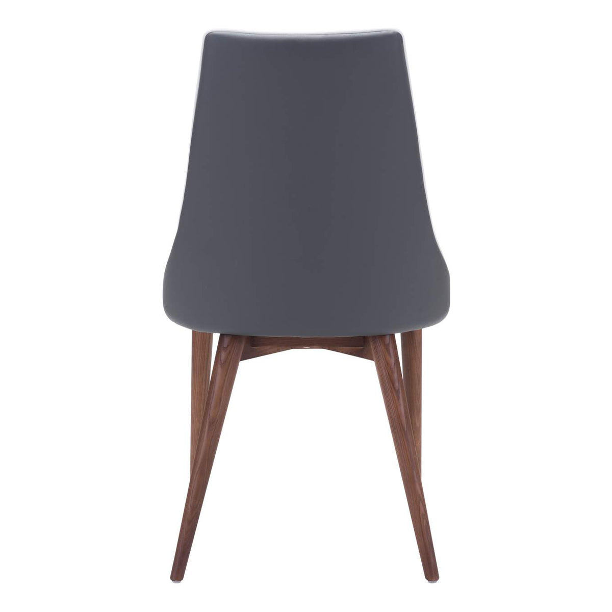 100278 Moor Dining Chair (Set Of 2) Dark Gray