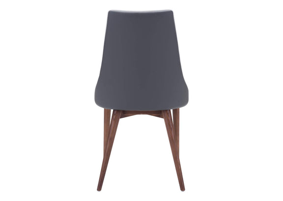 100278 Moor Dining Chair (Set Of 2) Dark Gray