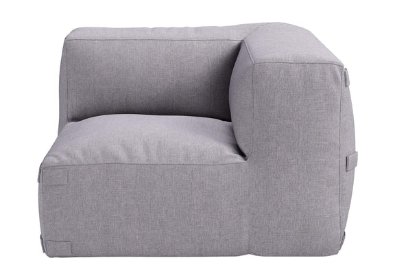 704002 Luanda Outdoor Corner Chair Gray