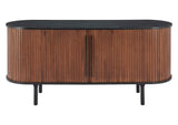 110296 Koriana Sideboard Black & Walnut