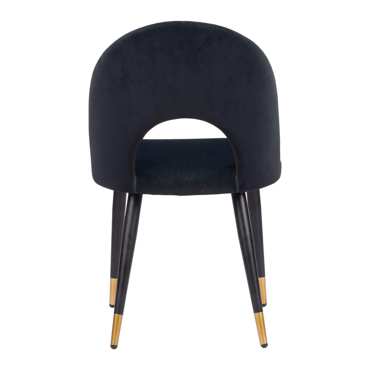 109873 Menlo Dining Chair (Set Of 2) Black
