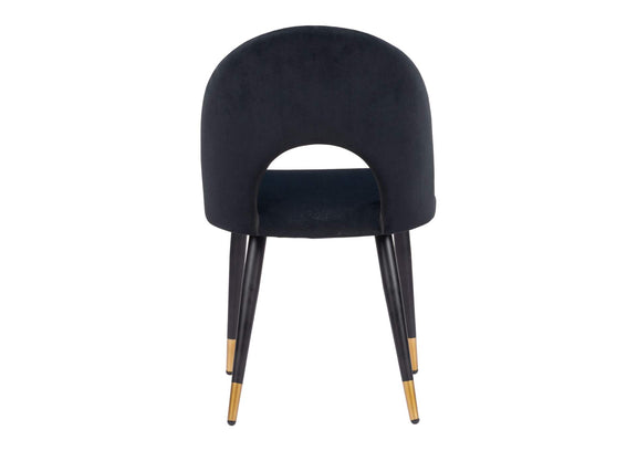 109873 Menlo Dining Chair (Set Of 2) Black