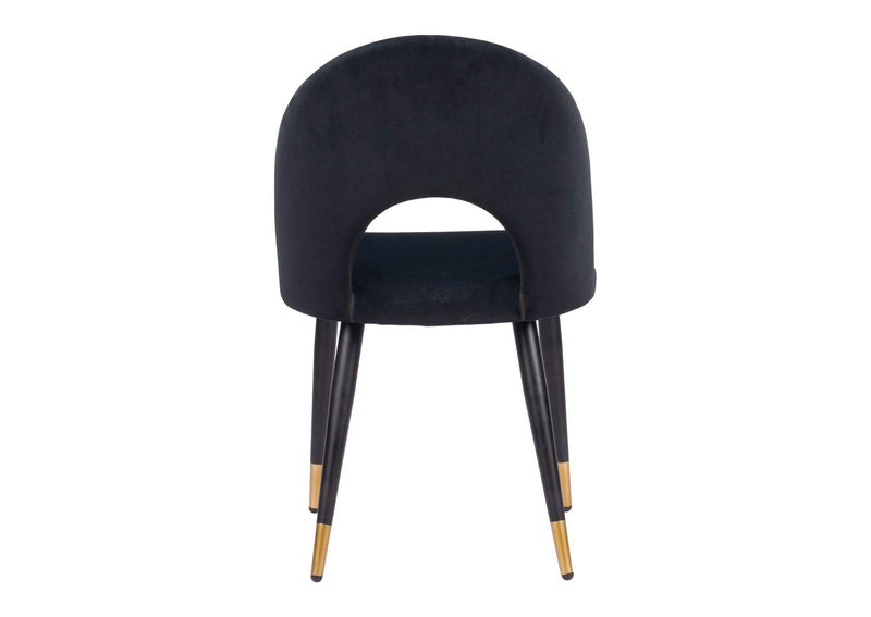 109873 Menlo Dining Chair (Set Of 2) Black