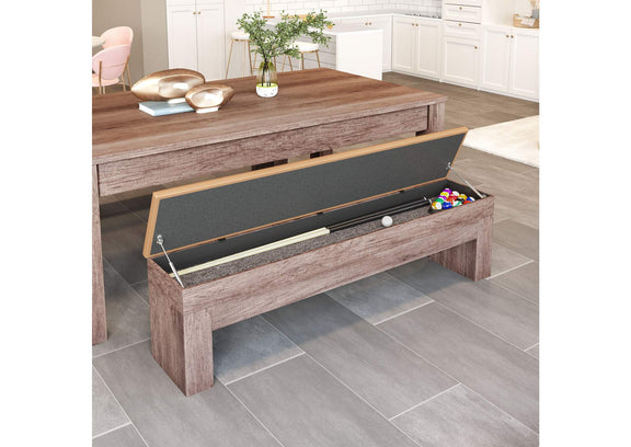 109497 Bonker Storage Bench (Set Of 2) Brown