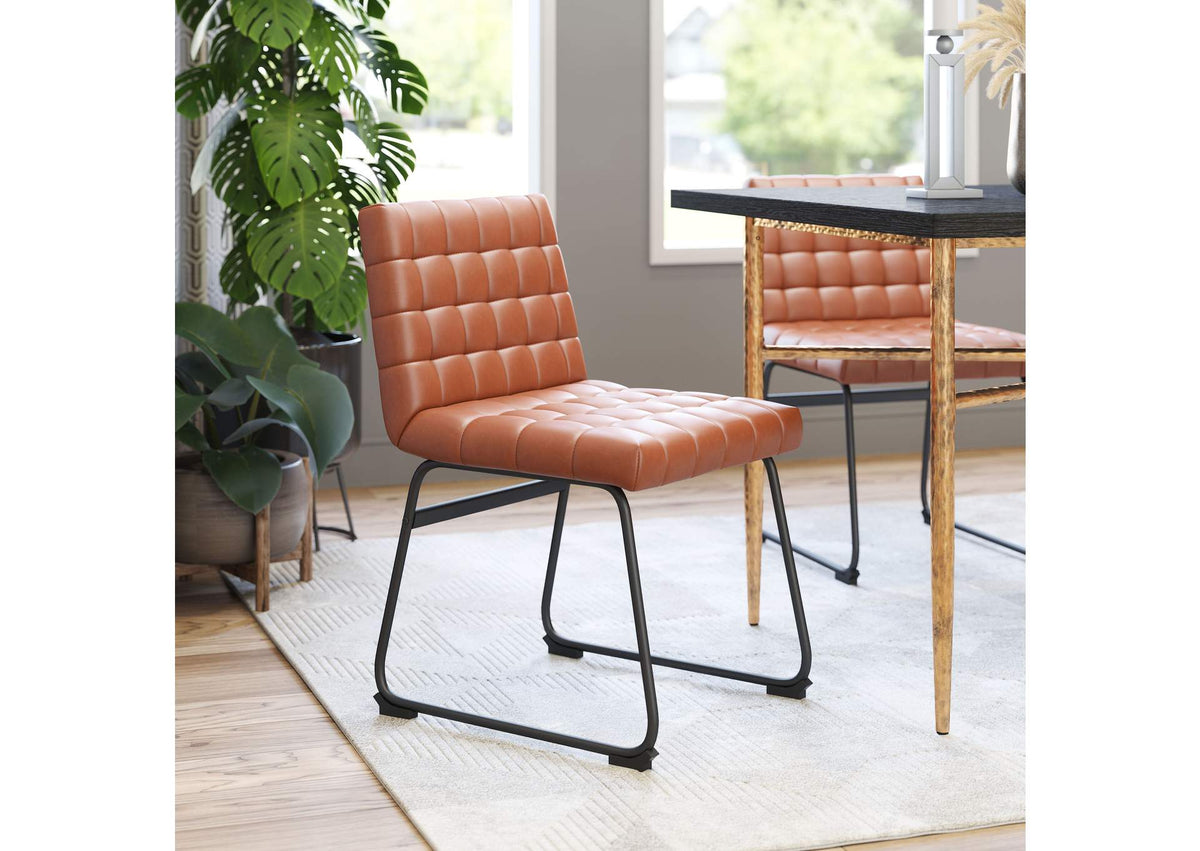 109948 Pago Dining Chair (Set Of 2) Brown