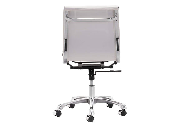 215219 Lider Plus Armless Office Chair White