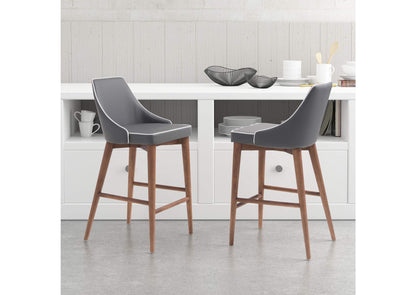 100280 Moor Counter Stool Dark Gray