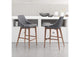 100280 Moor Counter Stool Dark Gray