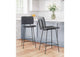 109504 Boston Counter Stool (Set Of 2) Vintage Black