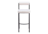 109812 Livorno Barstool (Set Of 2) Ivory