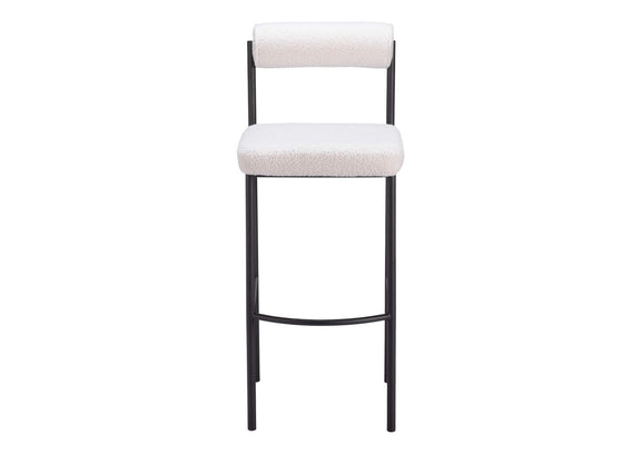 109812 Livorno Barstool (Set Of 2) Ivory