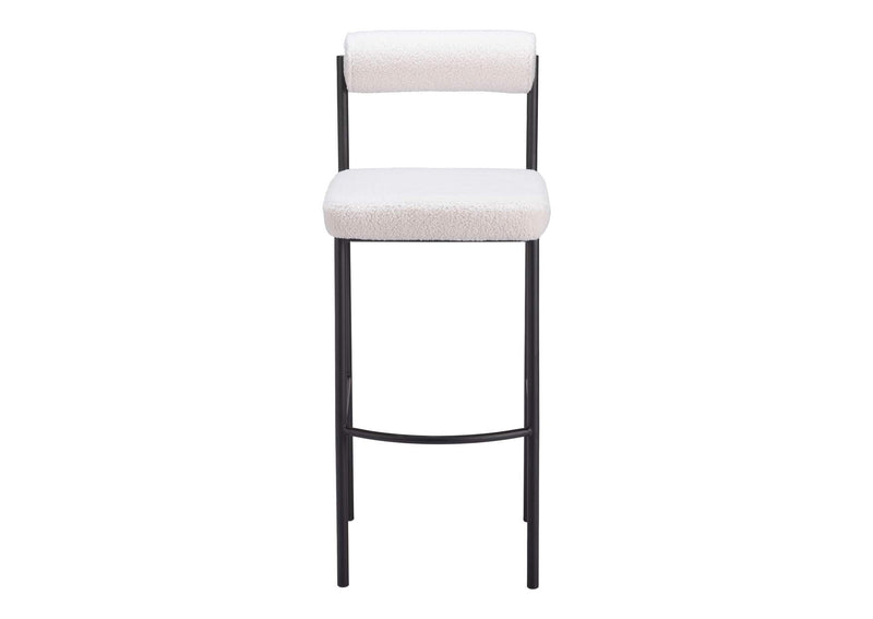 109812 Livorno Barstool (Set Of 2) Ivory