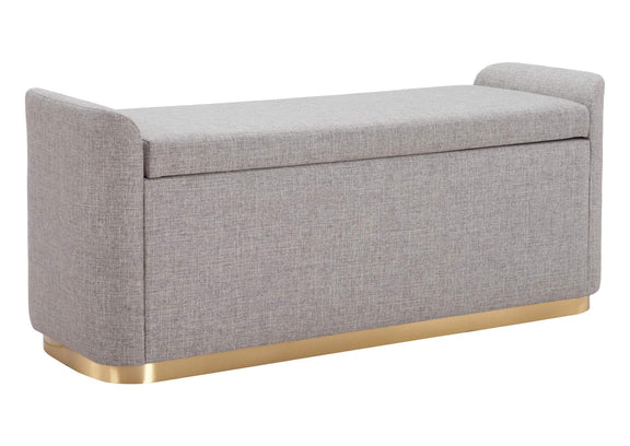 109995 Dobo Storage Bench Gray
