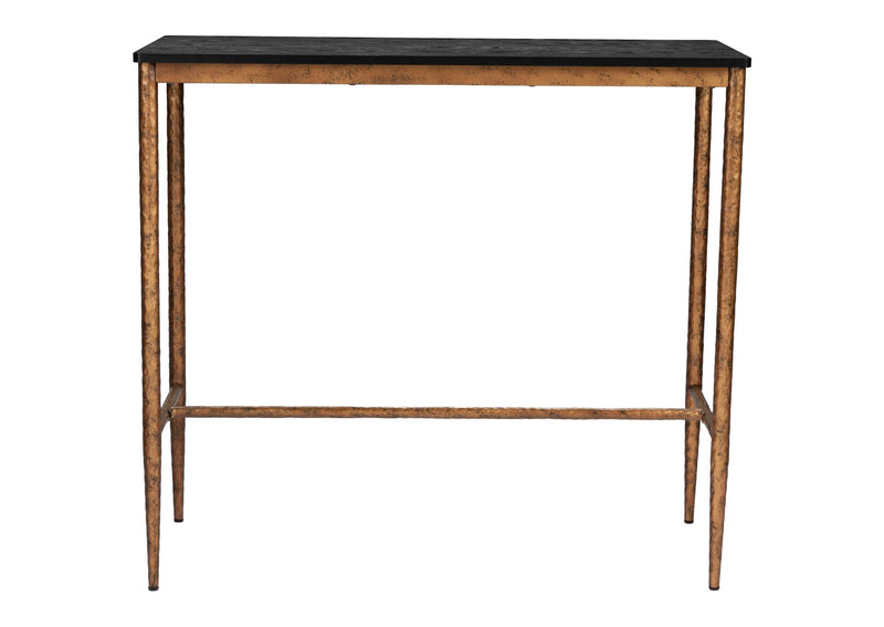 109970 Nida Bar Table Black & Bronze