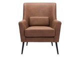 109049 Ontario Accent Chair Vintage Brown