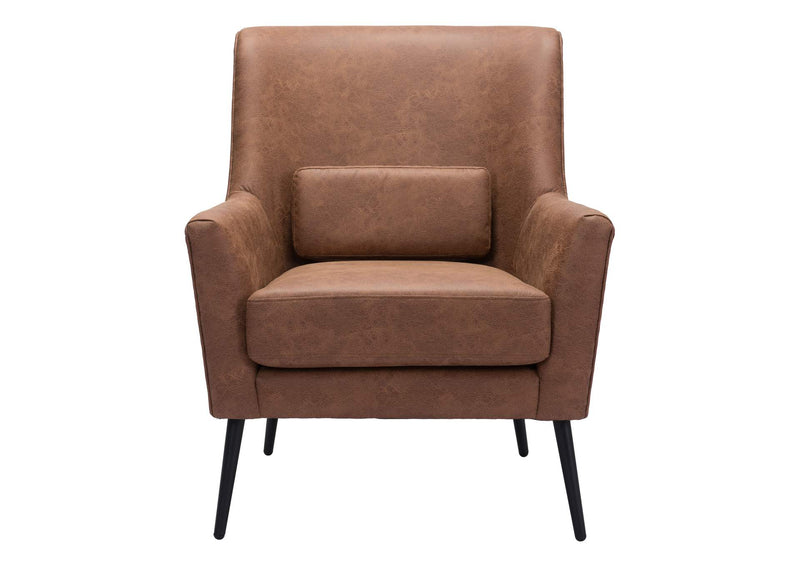 109049 Ontario Accent Chair Vintage Brown