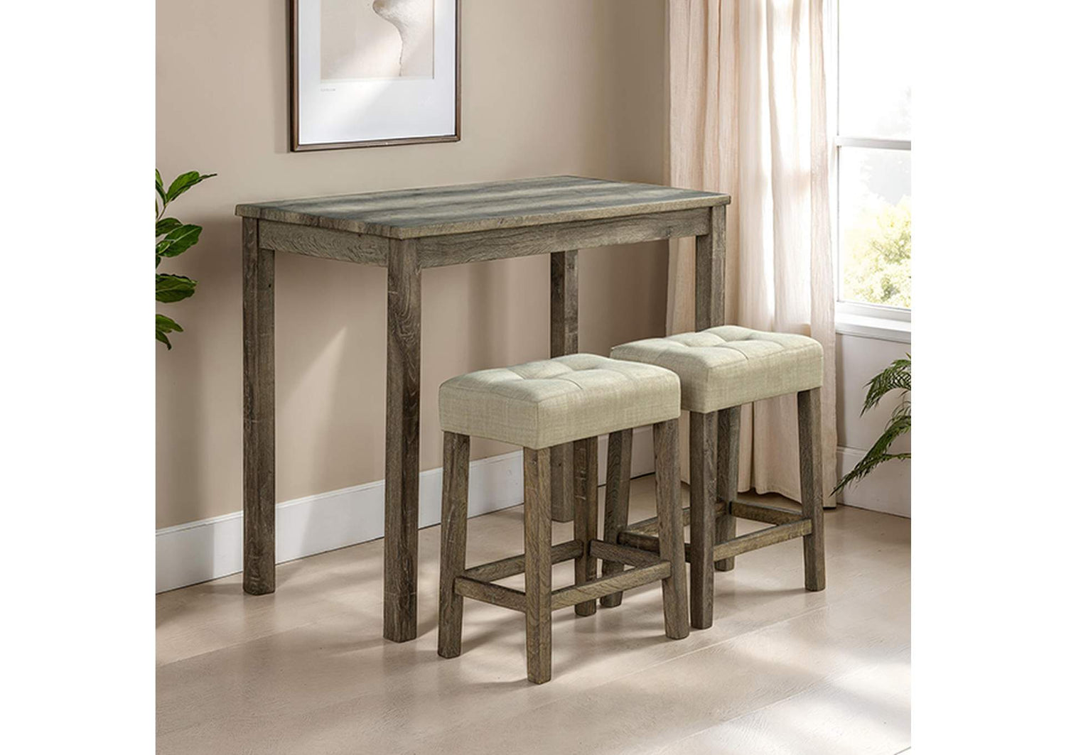 Adelaide 3 Pc. Dining Table Set