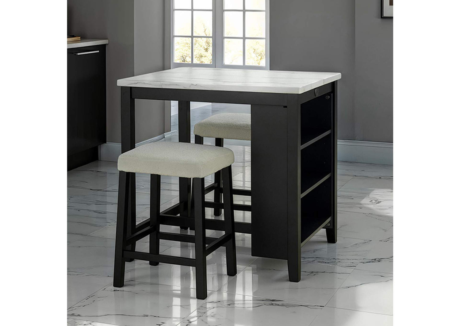 Chalcedony 3 Pc. Dining Table Set