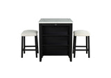 SL3401BK-PT-3PK Chalcedony 3 Pc. Dining Table Set