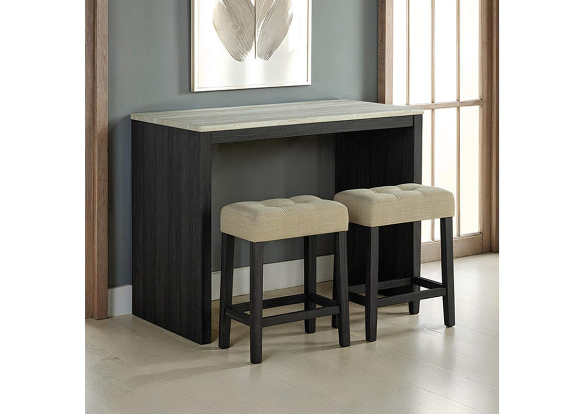 Zanaide 3 Pc. Dining Table Set