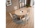 SL3406NT-RT Oberto Round Dining Table
