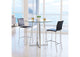 333062 Criss Cross Counter Stool (Set Of 2) Black