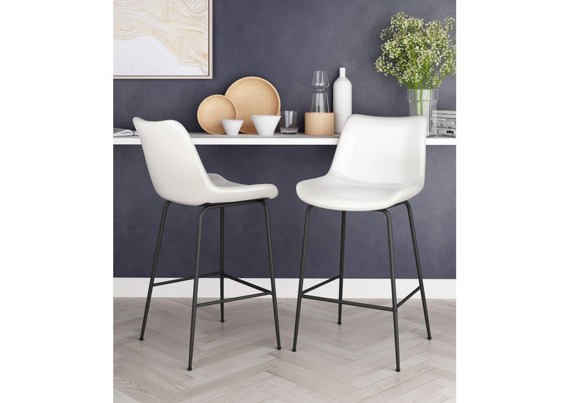 101776 Byron Counter Stool White
