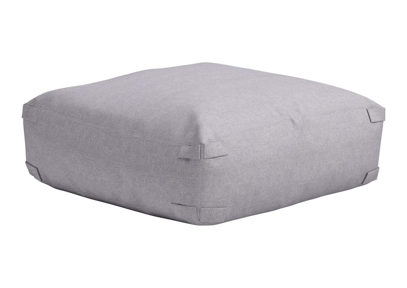 704151 Luanda Outdoor Ottoman Gray