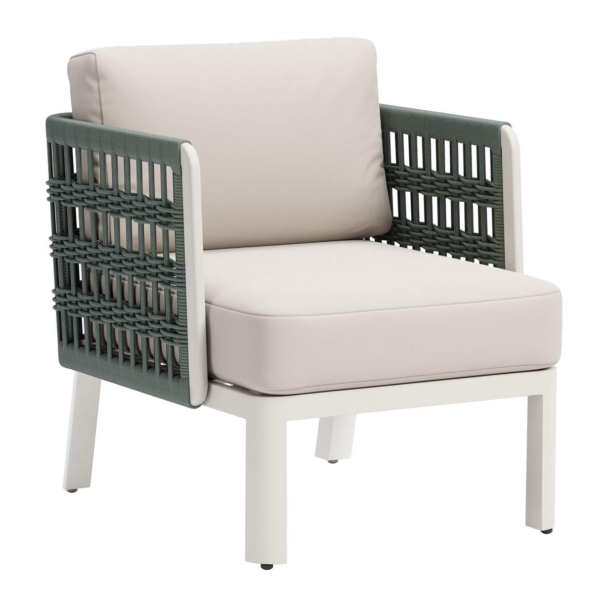 704044 Bridgehampton Outdoor Armchair White