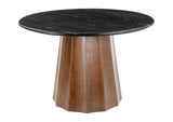 110248 Aipe Dining Table Black & Brown