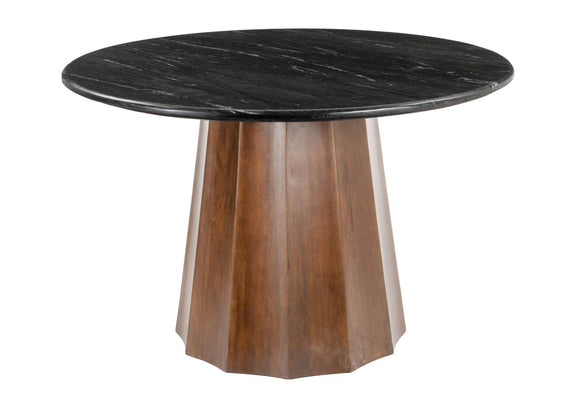 110248 Aipe Dining Table Black & Brown