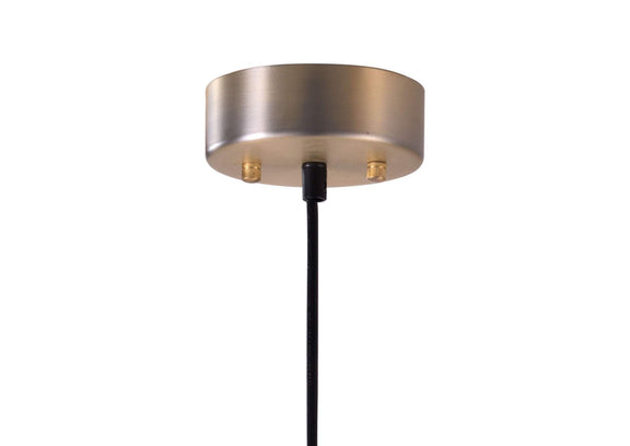 56107 Myson Ceiling Lamp Gold & Black