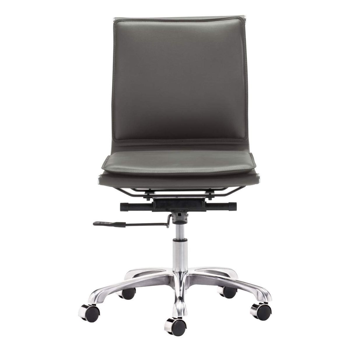 215233 Lider Plus Armless Office Chair Gray