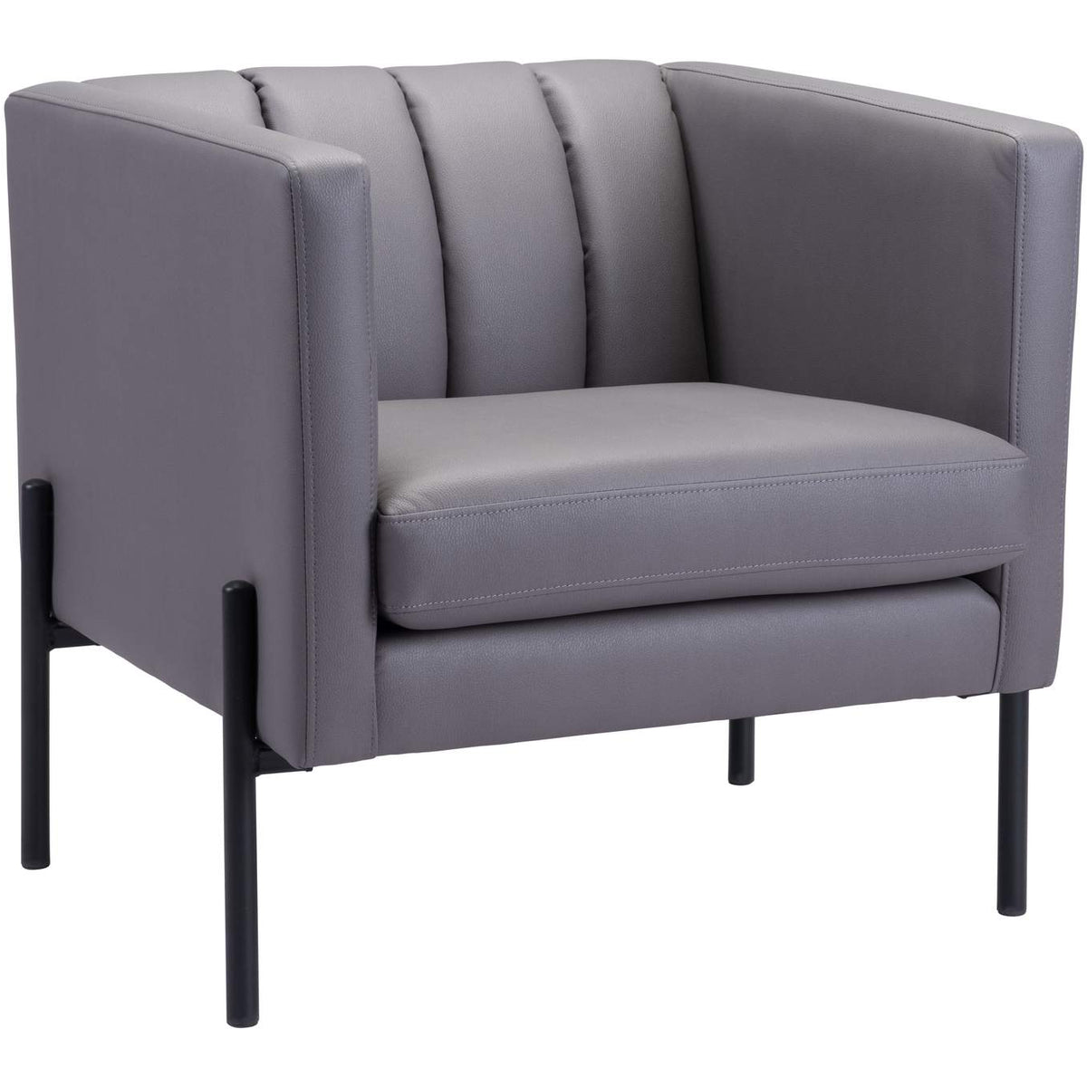 101856 Jess Accent Chair Gray