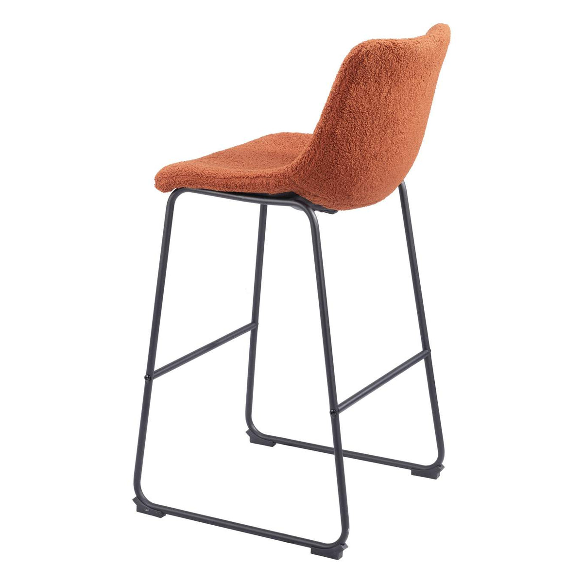109682 Smart Barstool (Set Of 2) Burnt Orange