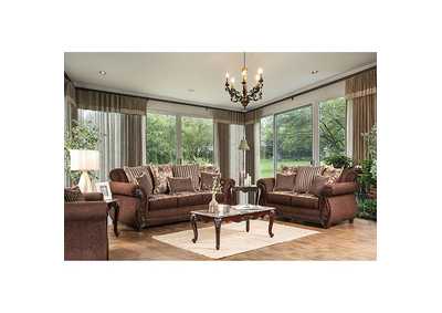 Tabitha Brown Sofa and Loveseat