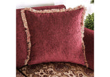 SM6110-LV Tabitha Wine Sofa and Loveseat