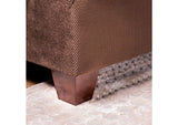 SM6131-LV Wessington Chocolate Sofa and Loveseat w/Pillows