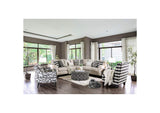 SM8171-CH-DG Patricia Animal Pattern Chair