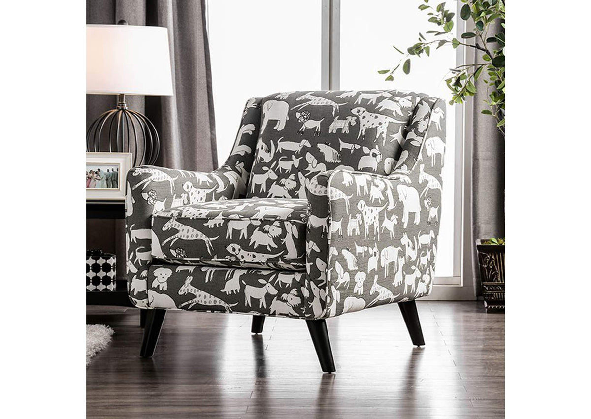 Patricia Animal Pattern Chair