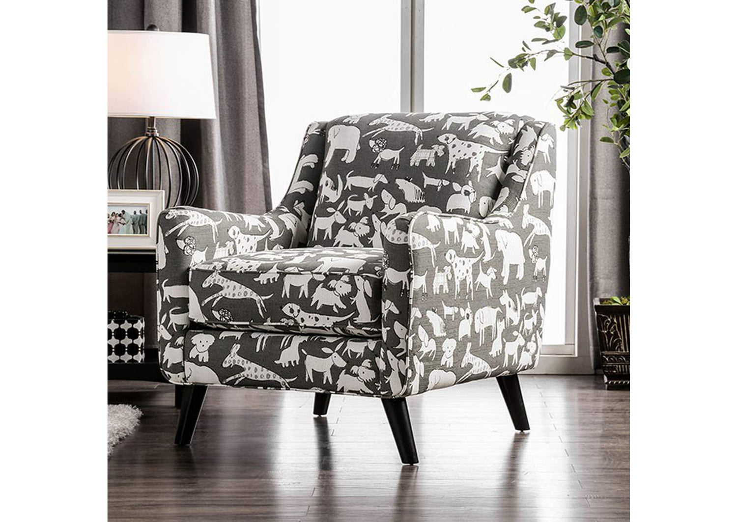 Patricia Animal Pattern Chair