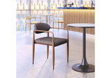 110208 Zens Dining Chair (Set Of 2) Truffle Gray