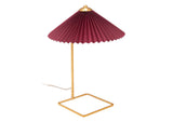56137 Charo Table Lamp Red & Gold