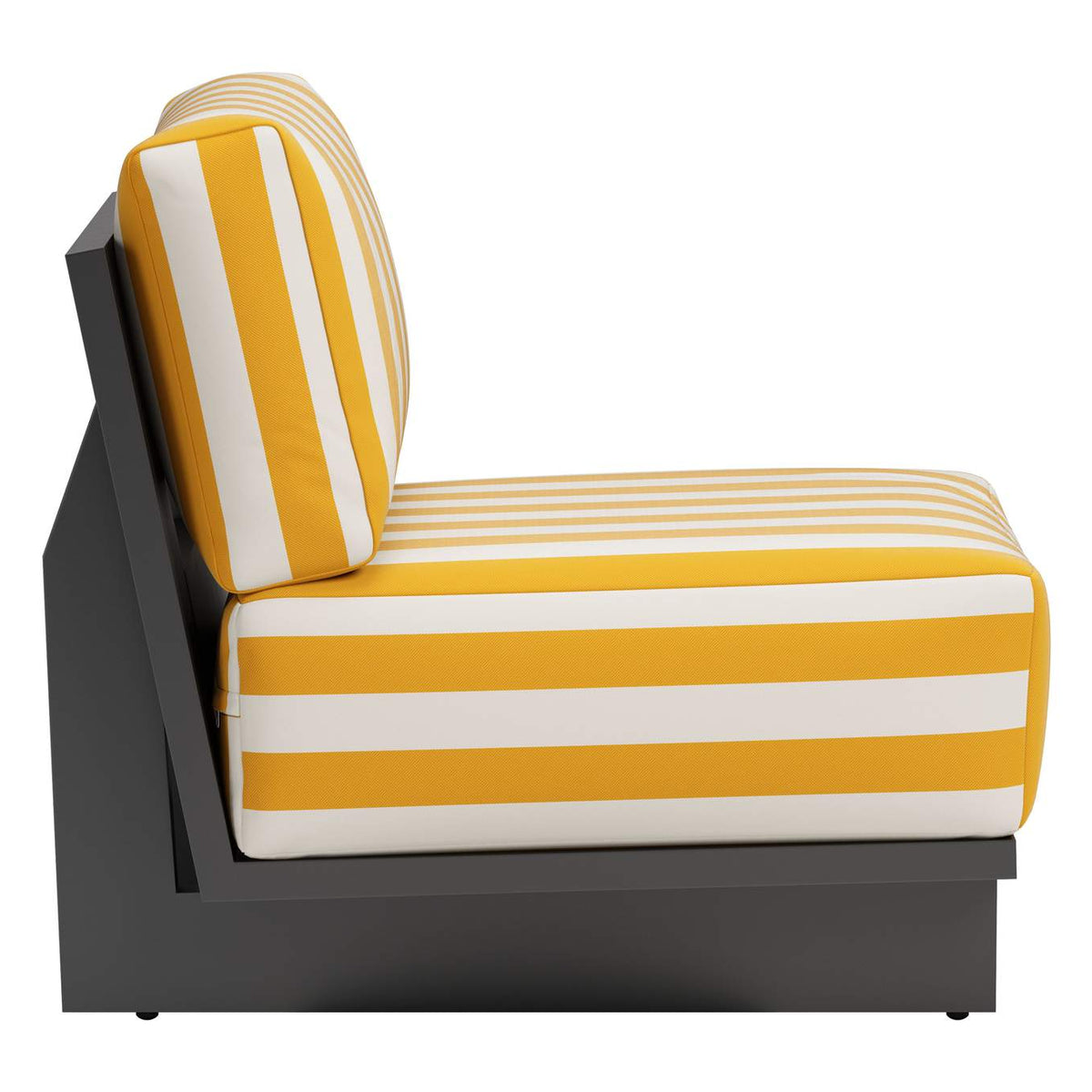 704042 Shoreline Outdoor Accent Chair Yellow