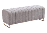 110080 Pender Bench Stone Gray